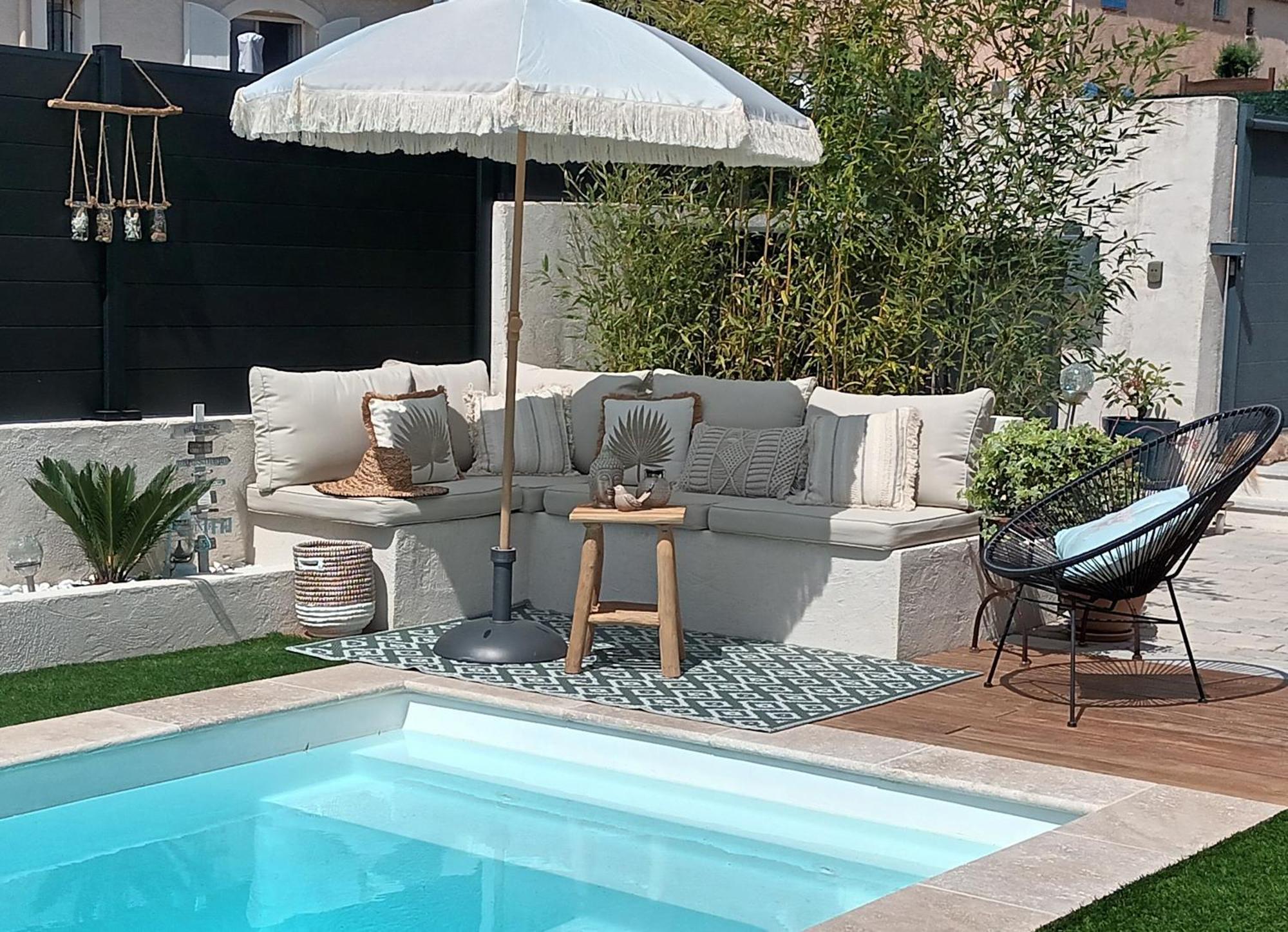 Jolie Villa Lalou Cote D'Azur Trois Chambres Fréjus المظهر الخارجي الصورة